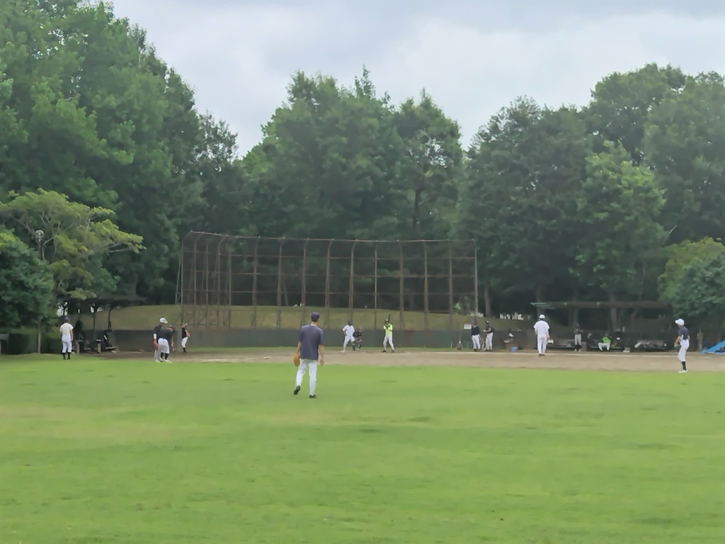 羽成公園の野球場